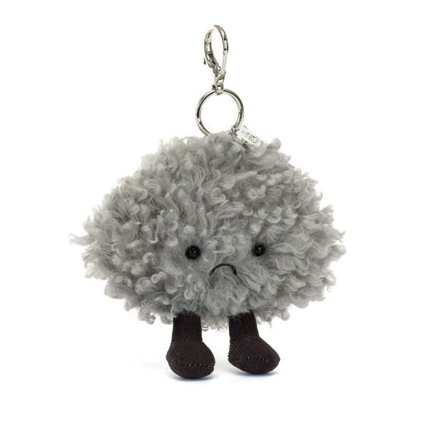 Jellycat Amuseables Storm Cloud Bag Charm 13cm