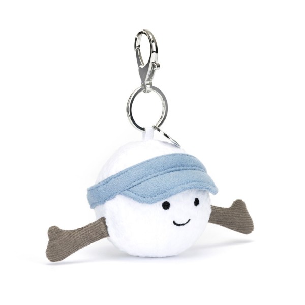 Jellycat Amuseables Sports Golf Bag Charm 12cm