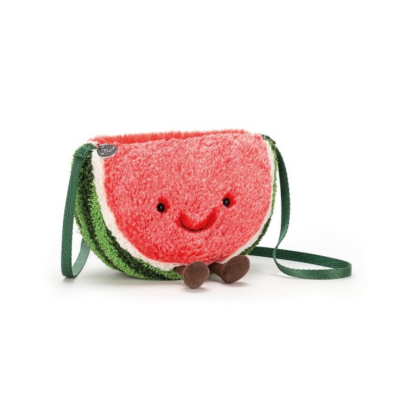 Jellycat Amuseable Watermelon Wassermelone Umhängetasche H18cm